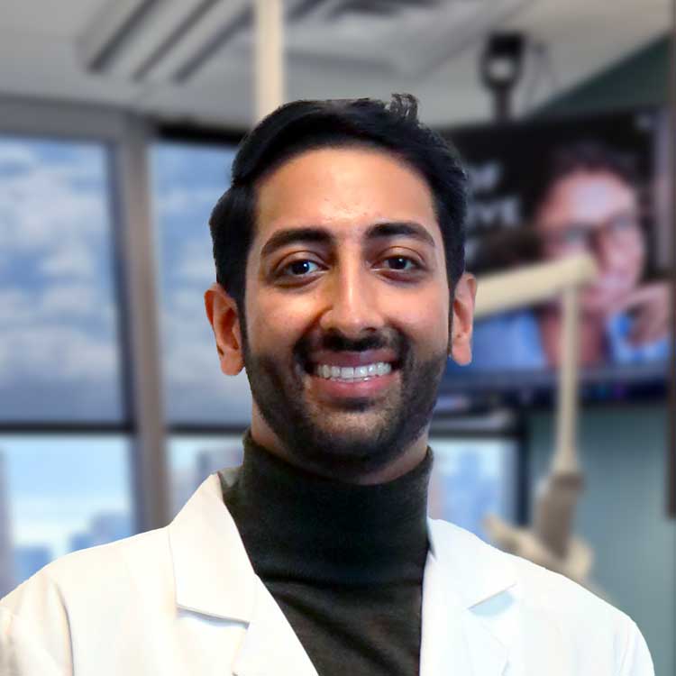 Portrait photo of doctor Shukan Patel, a dentist in Uptown Dallas